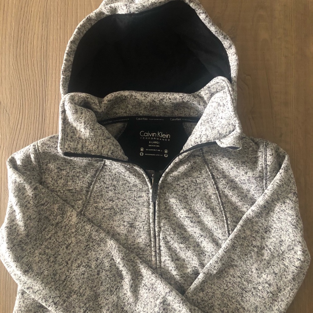 Calvin Klein Performance Hooded Sweater Jacket